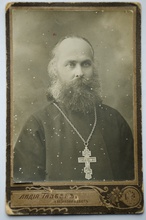 Священник Илия Наумов. Петропавловск, 1910-е гг.<br><i>Фотография из семейного архива И. Киселева</i>