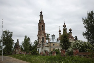 Церковь Рождества Христова в Христорождественском при Черемхе, место служения священника Василия Шварева.<br>Ист.: temples.ru