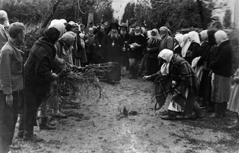 Встреча архипастыря. Киргизия, конец 1940-х