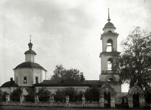 Петропавловская церковь в с. Лужки, место служения диакона Андрея Знаменского.<br>Ист.: История в именах 17–21 вв.