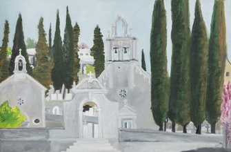 Иван Сотников. Черногория, 2011. Холст, масло. Из собрания семьи автора <br> Ист.: ivansotnikov.art
