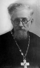 Протоиерей Борис Николаевский после ссылки. 1946–1947<br>Ист.: Духовные беседы ...
