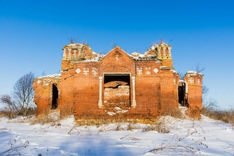 Церковь свт. Николая Чудотворца в с. Каверино, место недолгого служения отца Тихона Мечёва<br>Ист.: geocaching.su