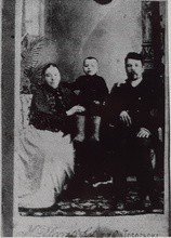 Дочь Пелагея с супругом и ребенком. Фото из семейного архива Е. Н. Пахмурной