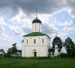 Собор Успения Пресвятой Богородицы, место службы диакона Иоанна Куняева. Звенигород, 2012.<br>Ист.: commons.wikimedia.org