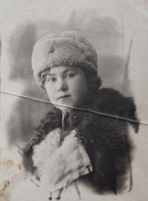 Екатерина  — дочь священника Алексея Петровича Березкина. Фронтовое фото 1942 г. с подписью брату Алексею<br>Ист.: Фото из семейного архива Лилии Алексеевны Филь (Берёзкиной)