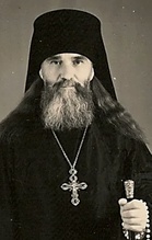 Настоятель Георгиевского храма
архимандрит Клавдиан. Новгородская обл., г. Старая Русса.<br>Ист.: Архимандрит Клавдиан (Моденов) ...