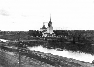 Спасо-Преображенский Морской собор. Фото О. А. Адамовича.
1910. <br>Ист.: Жизненный путь священника Евгения Охотина С. 137