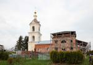Церковь Казанской иконы Божьей Матери, где служил отец Николай Страхов. Рузский уезд, д. Горбово.<br>Ист.: О храме, история ...