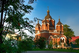 Храм иконы Божией Матери Знамение в Ховрино, где священник Василий Руднев прослужил 18 лет. Москва.<br>Ист.: моявера.рф