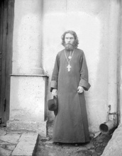 Священник Андрей Воскресенский.<br>Ист.: sinodik.ru