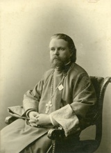 Священник Александр Сахаров. Не ранее 1900<br>Ист.: drevo-info.ru