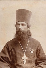 Священник Василий Александрович Иконицкий. 1890-е<br>Ист.: Астраханское духовенство