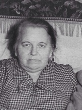 Дочь—  Лидия Евпловна Павлова (Амитирова) <br>1950-е.<br> Ист.: myheritage.com