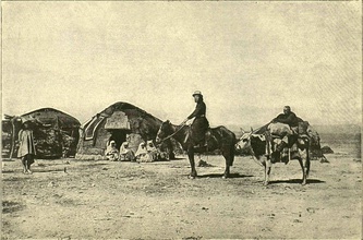 Выезд миссионера в степь. Ист. : Записки миссионера Буконского стана Киргизской миссии за 1892-1899 гг.