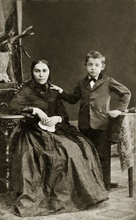 Матушка Матрона Петровна Воронцова.<br>Ист.: Фотографии из семейного альбома Левитских ...