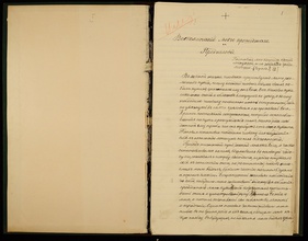 Рукопись дневника архим. Товии (Цымбала). 1915.<br>Ист.: Архивоведение в Святогорской Лавре
