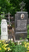 Место упокоения С. Н. Дурылина и его родных. Москва, Даниловское кладбище (уч. 4)