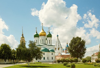 Успенский кафедральный собор в г. Коломне, где начинал службу в церкви диакон С. Лосев.<br>Ист.: Благочиние церквей Коломенского округа