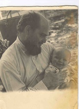 О. Милий с сыном Дмитрием, 1963 г. (из семейного архива Рудневых)