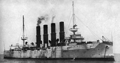 Крейсер «Варяг». 1904. <br> Ист.: ru.wikipedia.org