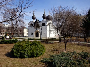 Храм Покрова Пресвятой Богородицы в Марфо-Мариинской обители, место службы отца Вениамина Воронцова.<br>Ист.: russian-church.ru