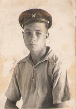 Владимир Федорович Богоявленский, сын. Пос. Ал-Гай 
Саратовской обл., 1955 
