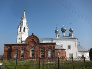 Воскресенская церковь с. Елнать, где служил отец Андрей Муравьев. 2010. <br> Ист.: www.old-churches.ru
