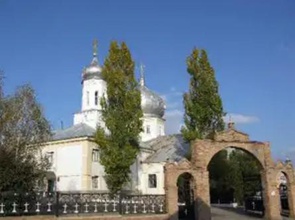 Современный вид Рождество-Предтеченской церкви в пос. Белозёрке, где служил свящ. Авксентий Потапенко. <br> Ист.: church-site.kiev.ua 