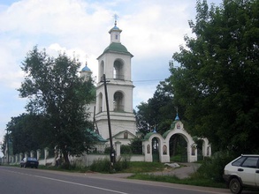 Современный вид церкви Благовещения Пресвятой Богородицы в Братовщине. 2005.<br> Ист.: mepar.ru