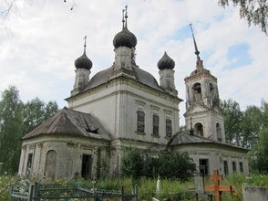Предтечинская церковь в с. Болваницы, где служил священник Дмитрий Муравьев. 2010. <br> Ист.: www.old-churches.ru