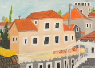 Иван Сотников. Херцег-Нови. Черногория, 2011. Холст, масло. Из собрания семьи автора <br> Ист.: ivansotnikov.art