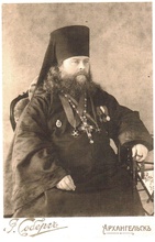Архимандрит Иоанникий (Юсов). <i>Фото Я. Соберга</i>. Нач. ХХ в. Из коллекции Соловецкого морского музея<br>Ист.: «Союз со счастьем». С. 82
