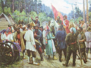 Карев В. В. Пугачёв у села Юськи 27 июня 1774 года // Советская Удмуртия. Ижевск, 1940. С. [1]